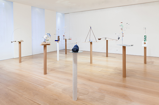 Sarah Sze, installation view, Model Series, 2015; 30 January – 14 March 2015; Victoria Miro Mayfair, 14 St Geroge Street, London, W1S 1FE. Courtesy the Artist and Victoria Miro, London © Sarah Sze