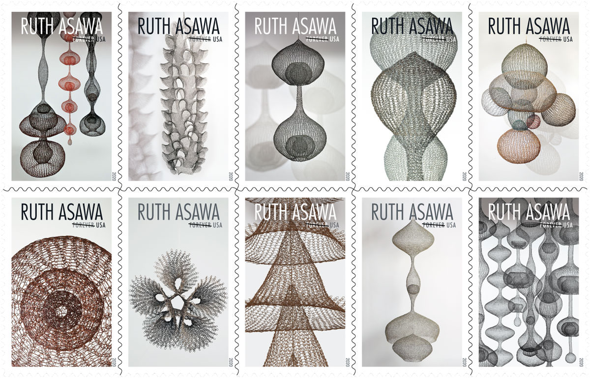 Great Woman Artist Ruth Asawa gets her own set of stamps | art | Agenda |  Phaidon