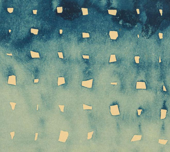Detail from Starlight Night (1963) by Georgia O'Keeffe. As reproduced in Universe
