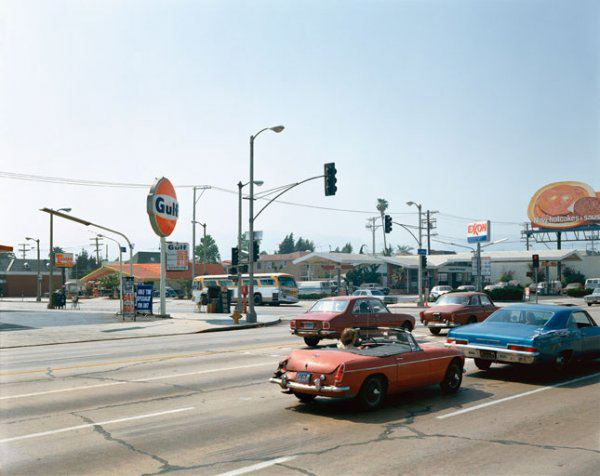 La Brea Avenue Los Angeles, California June 21, 1975 - Stephen Shore