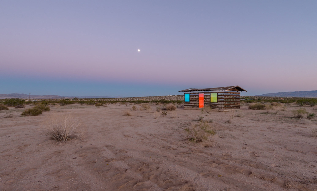 The Lucid Stead by Phillip K Smith III. Photograph by Steve King