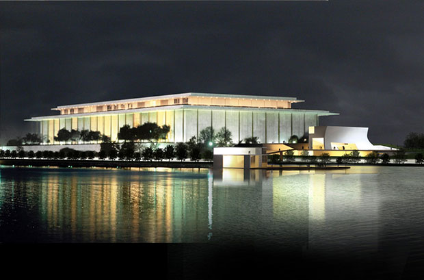 Expansion for the John F Kennedy Center for the Performing Arts in Washington DC - Steven Holl