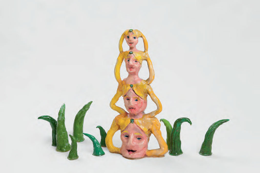 Becoming a braid (All she ever wanted to be) (2013) by Marlene Steyn. Courtesy of the artist and Lychee One Gallery, London