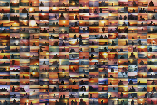 Sunset Portraits, 2010-ongoing, by Penelope Umbrico