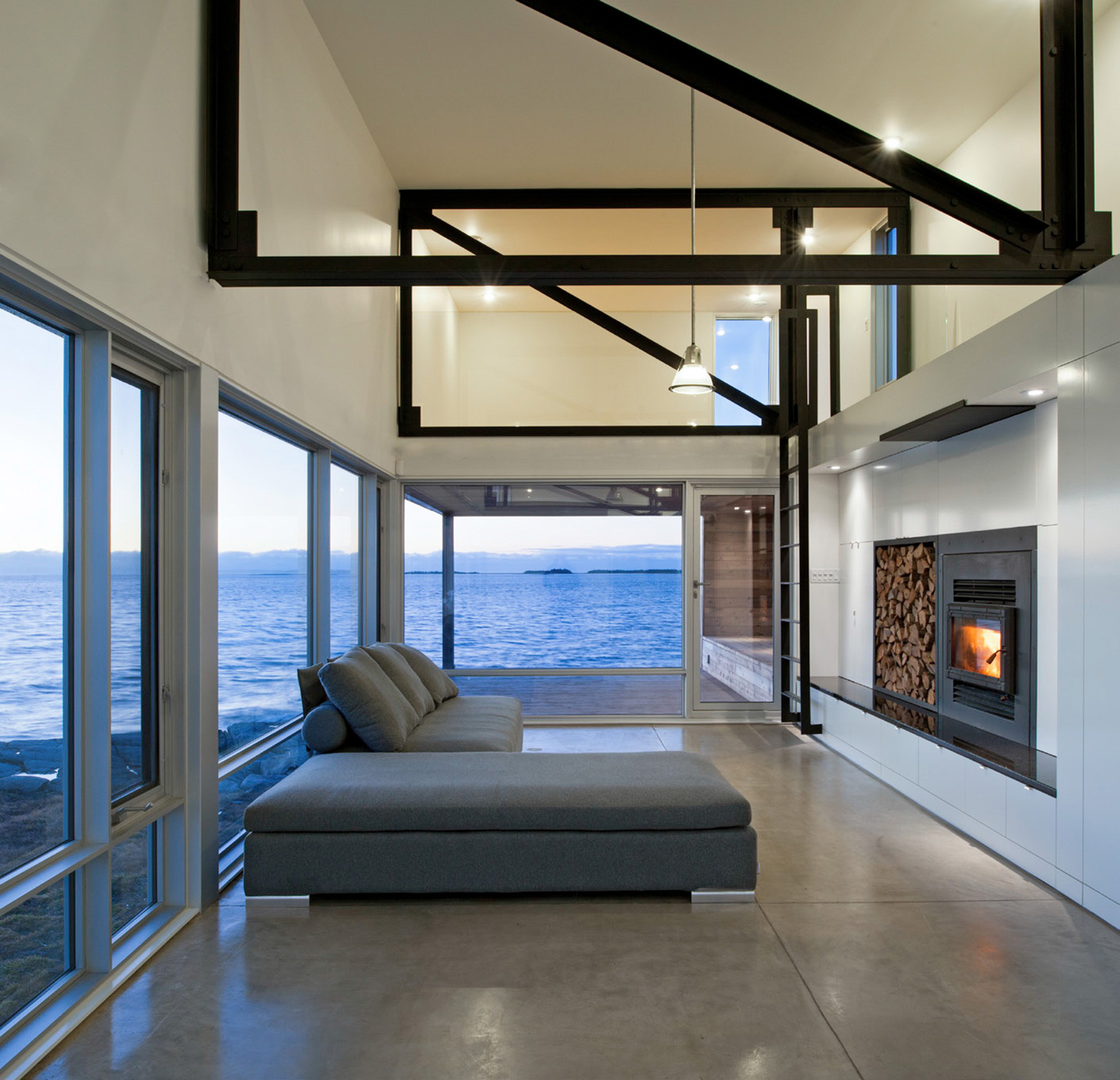 Sunset Rock House, (MacKay-Lyons Sweetapple Architects), Shag Harbour, Nova Scotia, Canada