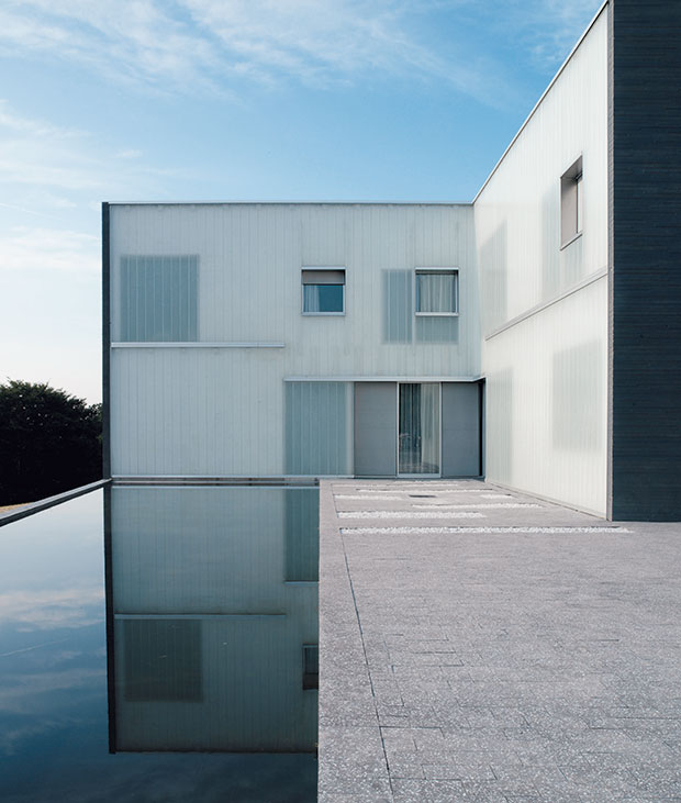 The new residence at the Swiss Embassy, Washington DC by Steven Holl from the Steven Holl monograph