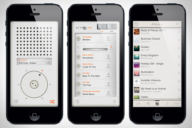 Dieter Rams inspires latest iPhone player