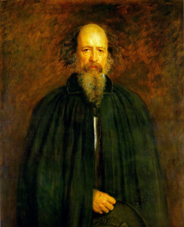 Alfred Lord Tennyson by John Millais (1881)