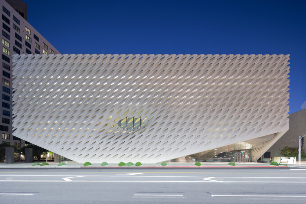 The Broad. Photo by Iwan Baan. Courtesy of the Broad