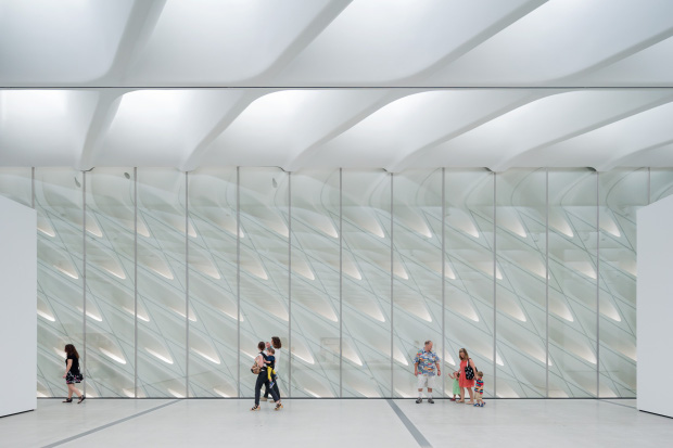 The Broad. Photo by Iwan Baan. Courtesy of the Broad