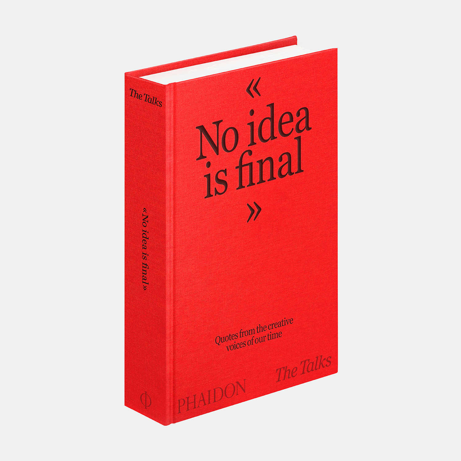 The Talks – No Idea is Final