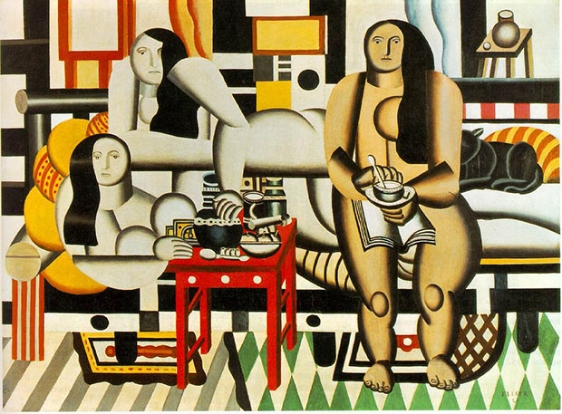 Three Women 1921-2 Fernand Léger - as featured in Body of Art