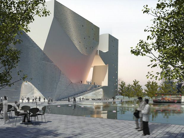 Steve Holl's Tianjin museums