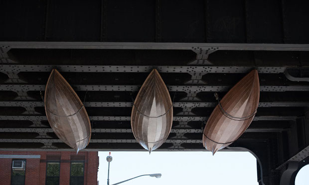 Tide and Current Taxi by Marie Lorenz. Photo by Timothy Schenck. Image courtesy of the High Line