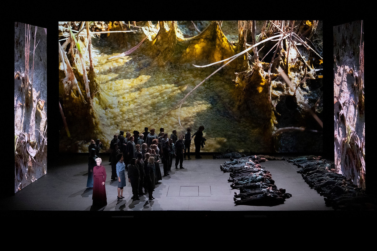 Wolfgang Tillmans' stage design for the new English National Opera production of War Requiem by Benjamin Britten