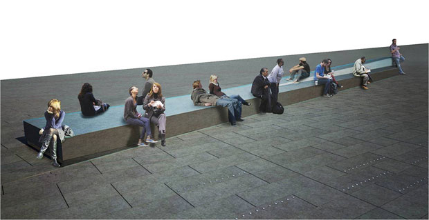 Times Square pedestrian landscaping - Snohetta