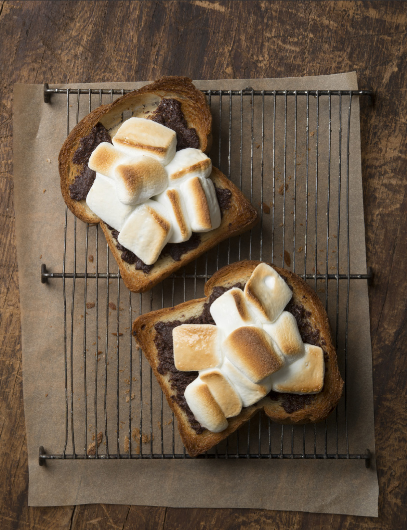 Hazelnut S'more Toast