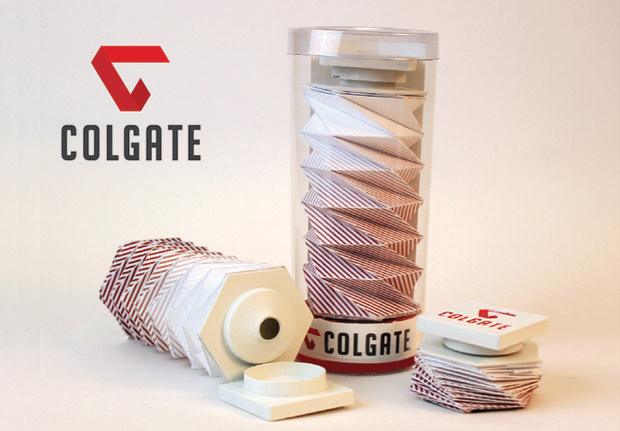Origami inspires a rethink of the toothpaste tube
