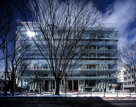 Sendai Mediatheque, 1995—2000, Sendai-shi, Miyagi, Japan, by Toyo Ito. Photo by Tomio Ohashi 