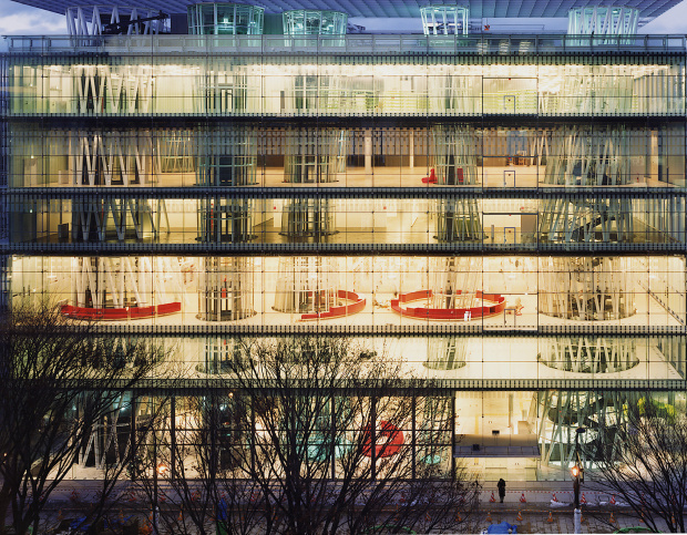 Toyo Ito. Sendai Mediatheque, Miyagi, Japan. 1995–2001. Image by Naoya Hatakeyama. From A Japanese Constellation