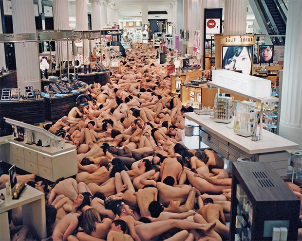 Consumed 2 (London) 2003 by Spencer Tunick As reproduced in Body of Art