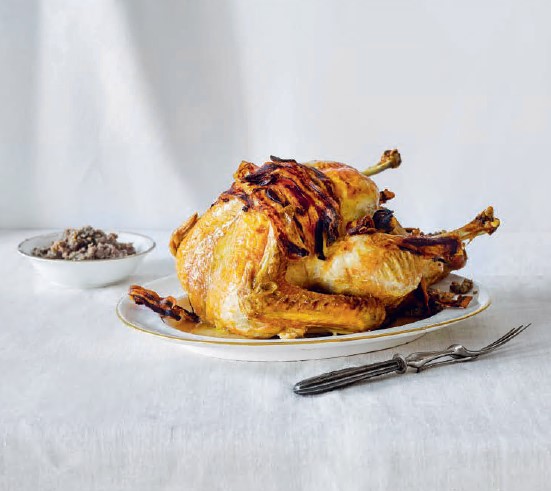 A turkey roasted the Silver Spoon way