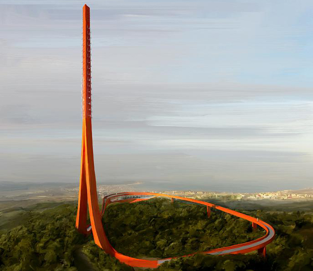Çanakkale Antenna Tower by IND and the Powerhouse Company