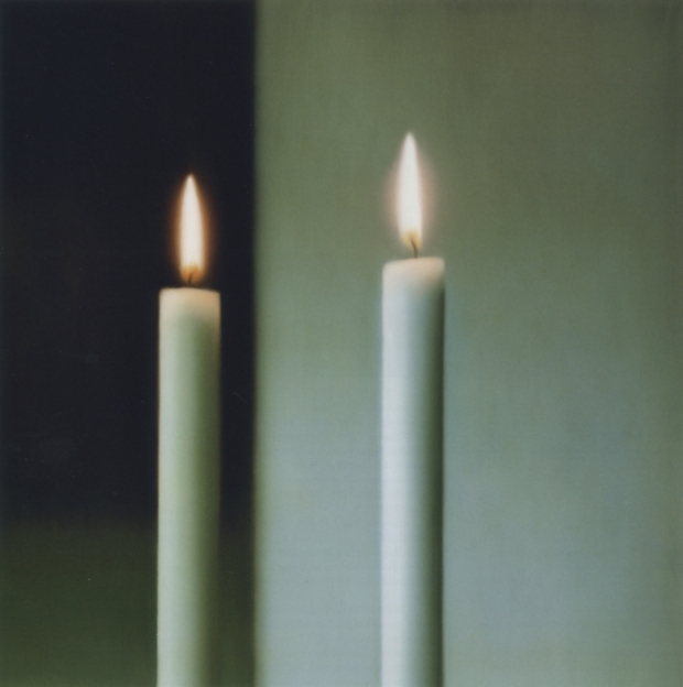Two Candles (1982) by Gerhard Richter