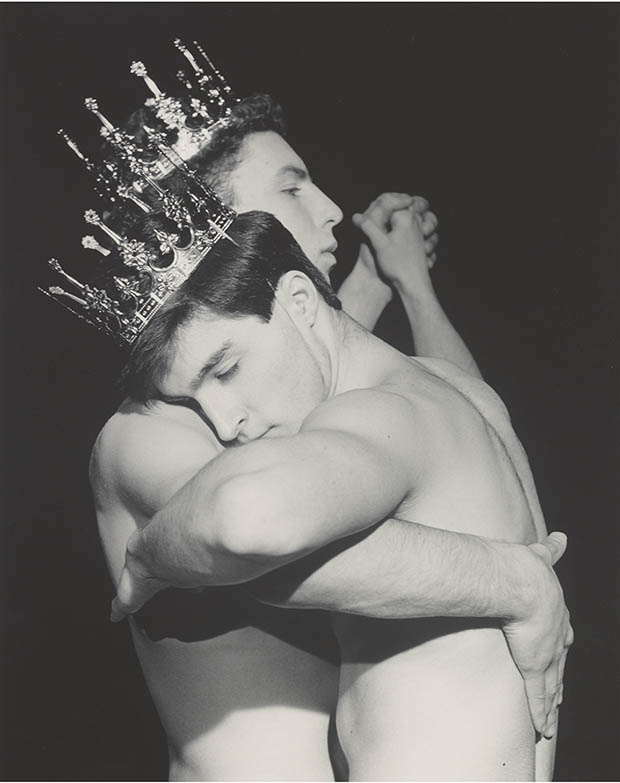 Two Men Dancing, 1984 by Robert Mapplethorpe. © Robert Mapplethorpe Foundation. Image courtesy of LACMA