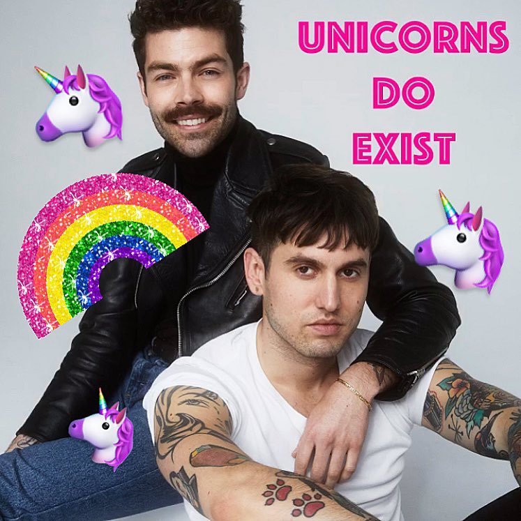 Putnam & Putnam's promotional image for their new podcast Unicorns are Real