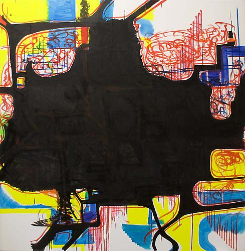 untitled (Hollywood Squares no. 6) (2009) by Joanne Greenbaum