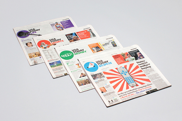 Wolff Olins' USA Today redesign wins Fast Co award