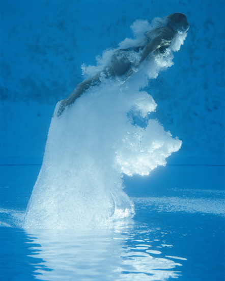 Rising Diver, Florida, 2007, by Joel Meyerowitz