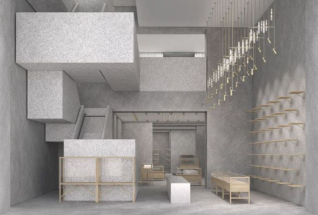 Chipperfield's Fifth Ave store for Valentino