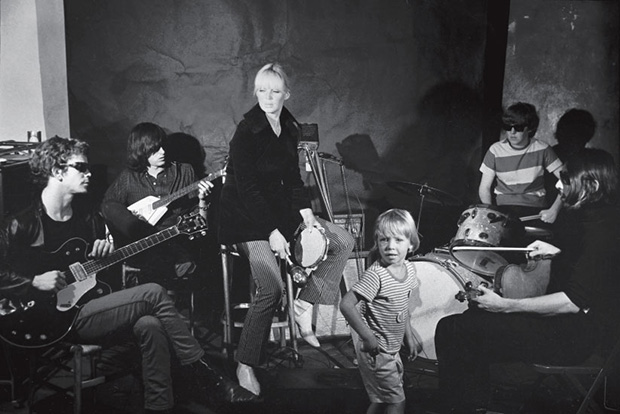 Reed, Morrison, Nico, Boulogne, Tucker, Cale, in the Factory, being filmed by Warhol, The Velvet Underground and Nico (1966), for Exploding Plastic Inevitable performances. Factory Andy Warhol Stephen Shore

All photographs 1965-7 © Stephen Shore