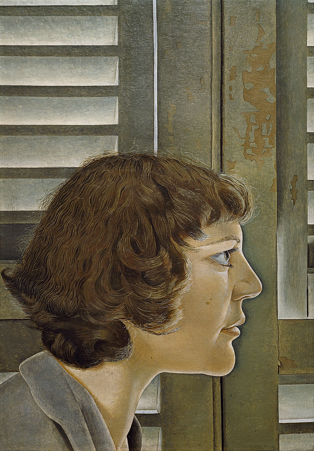 Lucian Freud, Portrait of Kitty, 1948–9, oil on panel, 35 × 24 cm, 13¾ × 9½ in. © The Lucian Freud Archive / Bridgeman Images; photography by John Riddy (volume 1, page 166)