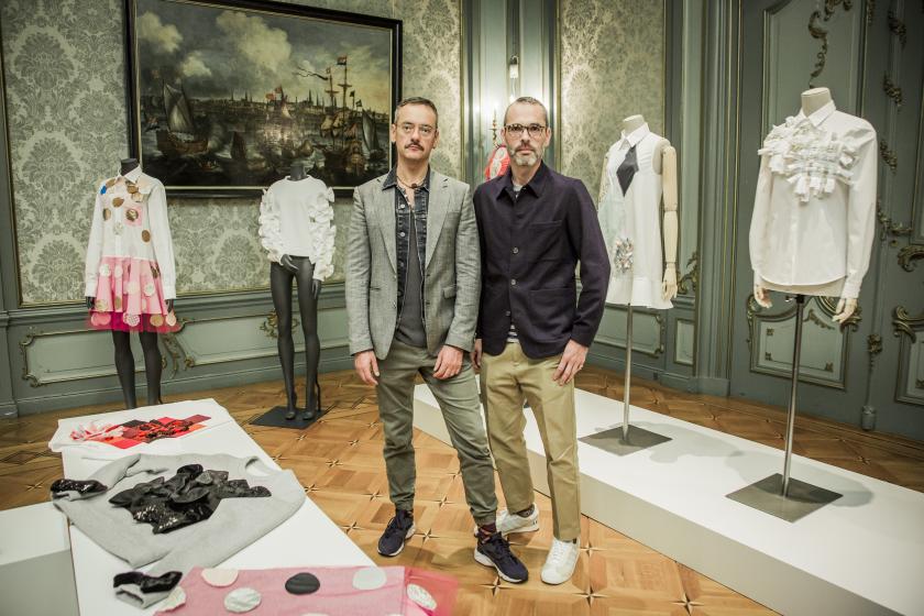 Viktor&Rolf with their new Zalando collection