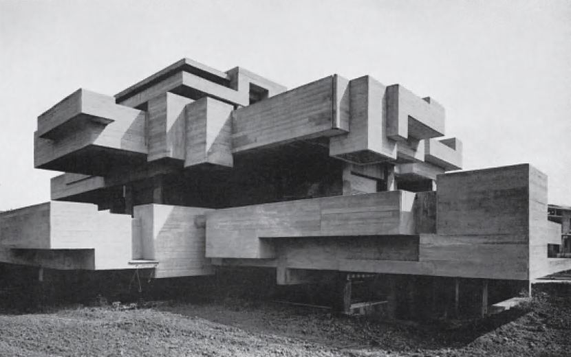 Villa Ronconi, Rome, Italy, 1973, by Saverio Busiri Vici 