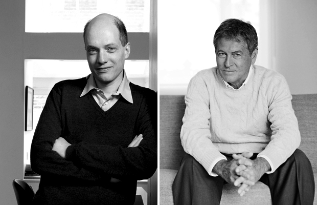 British architect John Pawson and philosopher Alain de Botton, whose latest project, Living Architecture, aims to change the public perception of contemporary architecture
