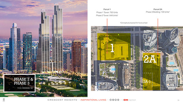 Crescent Heights, Chicago - Rafael Viñoly