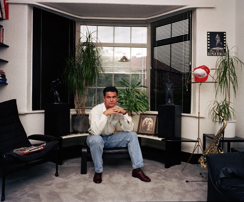 I like to be surrounded by things that are visually impressive, 1991, by Martin Parr, from Signs of the Times