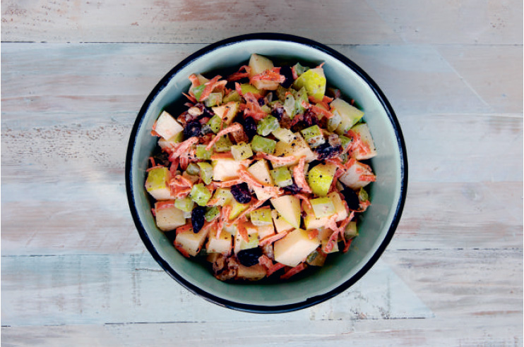 Waldorf salad, as featured in America The Cookbook