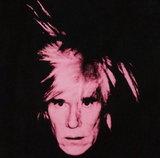Andy Warhol - Self Portrait With a Fright Wig (1986)