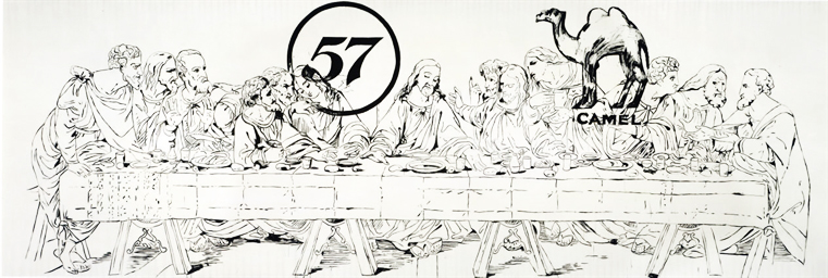 The Last Supper - 57 Camel (1986) by Andy Warhol
