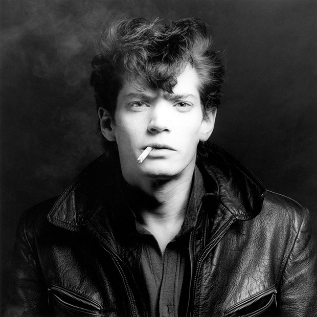 Robert Mapplethorpe, self-portrait, 1980. Image courtesy of LACMA