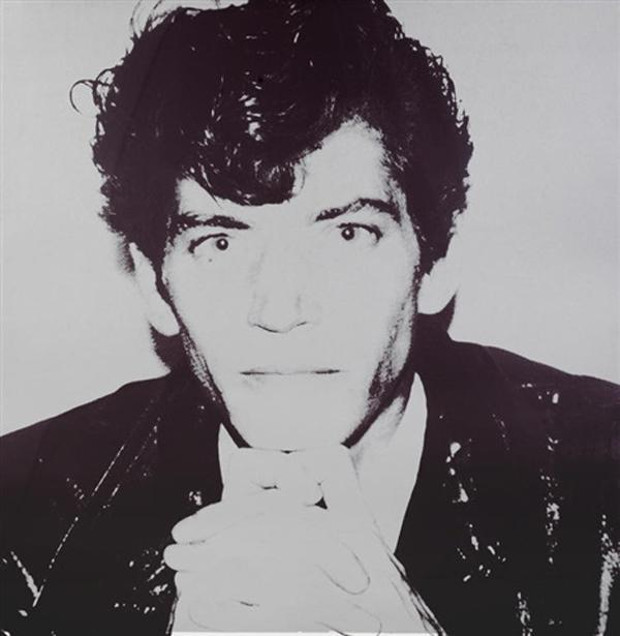 Robert Mapplethorpe, 1983, by Andy Warhol