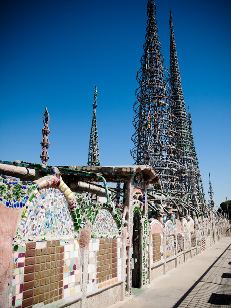 The Watts Towers by Simon Rodia
