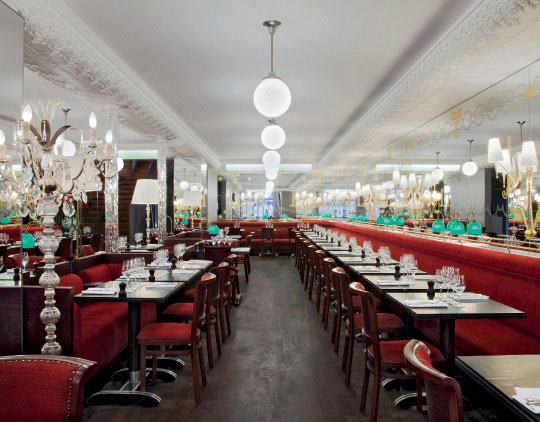 Brasserie Thoumieux -  as featured in the Wallpaper* Paris City Guide.