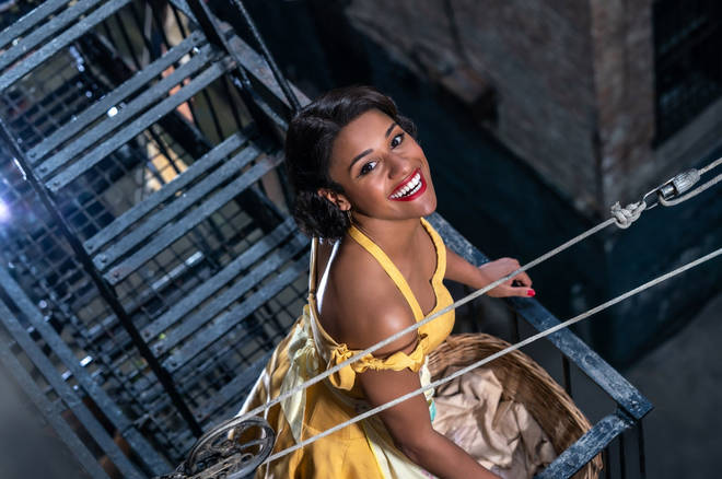 Ariana DeBose as Anita in Steven Spielberg's West Side Story.Image courtesy of Amblin/0th Century Fox