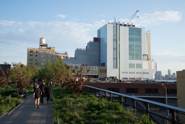 The Whitney's exterior Photograph by Timothy Schenck